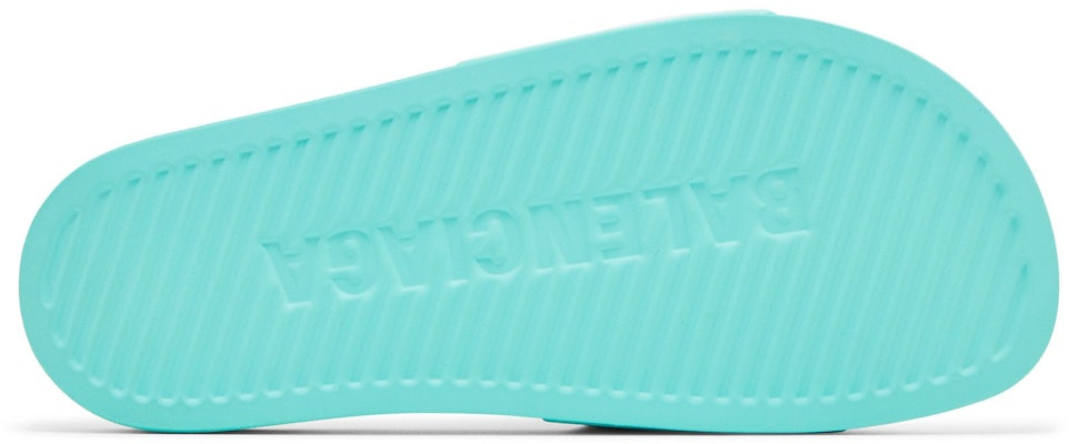 (W) 발렌시아가 민트 풀 슬라이드 🩴 565547W1S803410 Shop (W) 발렌시아가 민트 풀 슬라이드 🩴 565547W1S803410