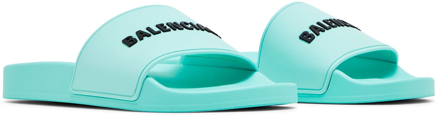 (Women) Balenciaga Pool Slides 'Mint' 565547-W1S80-3410 Cheap (Women) Balenciaga Pool Slides 'Mint' 565547-W1S80-3410