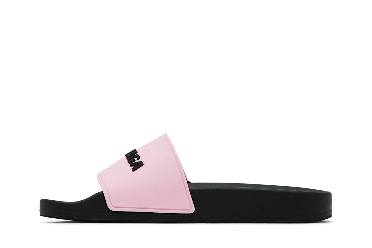 (Women) Balenciaga Pool Slides 'Pink Black'