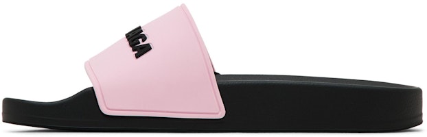 (W) Balenciaga Selipar Kolam 'Merah Jambu Hitam' 565547-W1S8A-5610 Lookbook (W) Balenciaga Selipar Kolam 'Merah Jambu Hitam' 565547-W1S8A-5610