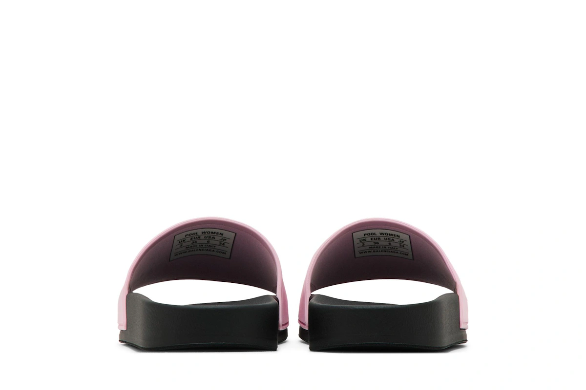 (Women) Balenciaga Pool Slides 'Pink Black'