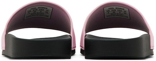 (W) Balenciaga Selipar Kolam 'Merah Jambu Hitam' 565547-W1S8A-5610 Details for (W) Balenciaga Selipar Kolam 'Merah Jambu Hitam' 565547-W1S8A-5610