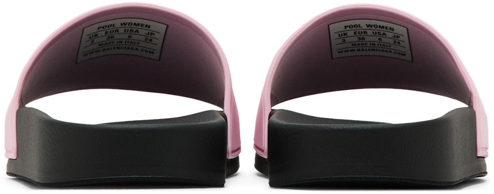 (W) 발렌시아가 핑크 블랙 풀 슬라이드 (Balenciaga pink black pool slide) 565547-W1S8A-5610 Details for (W) 발렌시아가 핑크 블랙 풀 슬라이드 (Balenciaga pink black pool slide) 565547-W1S8A-5610