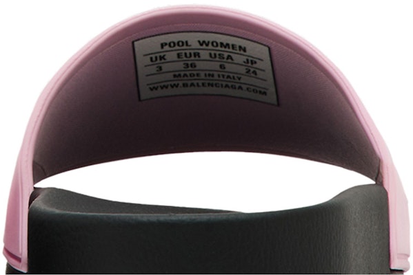 (W) 발렌시아가 핑크 블랙 풀 슬라이드 (Balenciaga pink black pool slide) 565547-W1S8A-5610 Sizing (W) 발렌시아가 핑크 블랙 풀 슬라이드 (Balenciaga pink black pool slide) 565547-W1S8A-5610
