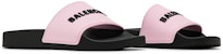 (W) Balenciaga Selipar Kolam 'Merah Jambu Hitam' 565547-W1S8A-5610