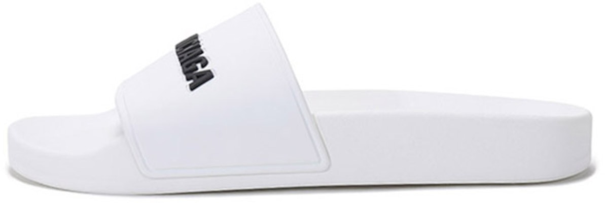 (W) 발렌시아가 풀 슬라이드 '화이트 블랙' 565547-W1S83-9034 Buy (W) 발렌시아가 풀 슬라이드 '화이트 블랙' 565547-W1S83-9034