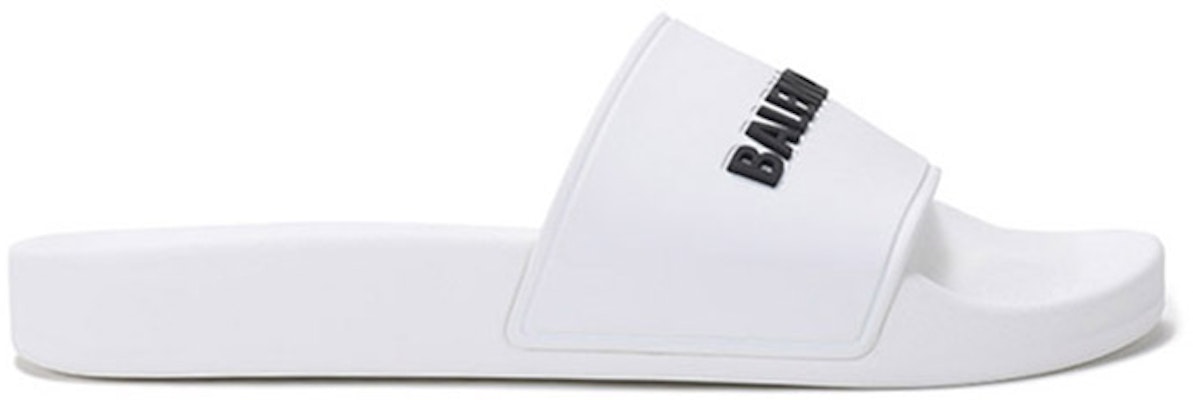 (W) 발렌시아가 풀 슬라이드 '화이트 블랙' 565547-W1S83-9034 Order (W) 발렌시아가 풀 슬라이드 '화이트 블랙' 565547-W1S83-9034