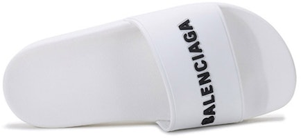 (W) 巴黎世家泳池拖鞋 '白黑' 565547-W1S83-9034 Purchase (W) 巴黎世家泳池拖鞋 '白黑' 565547-W1S83-9034