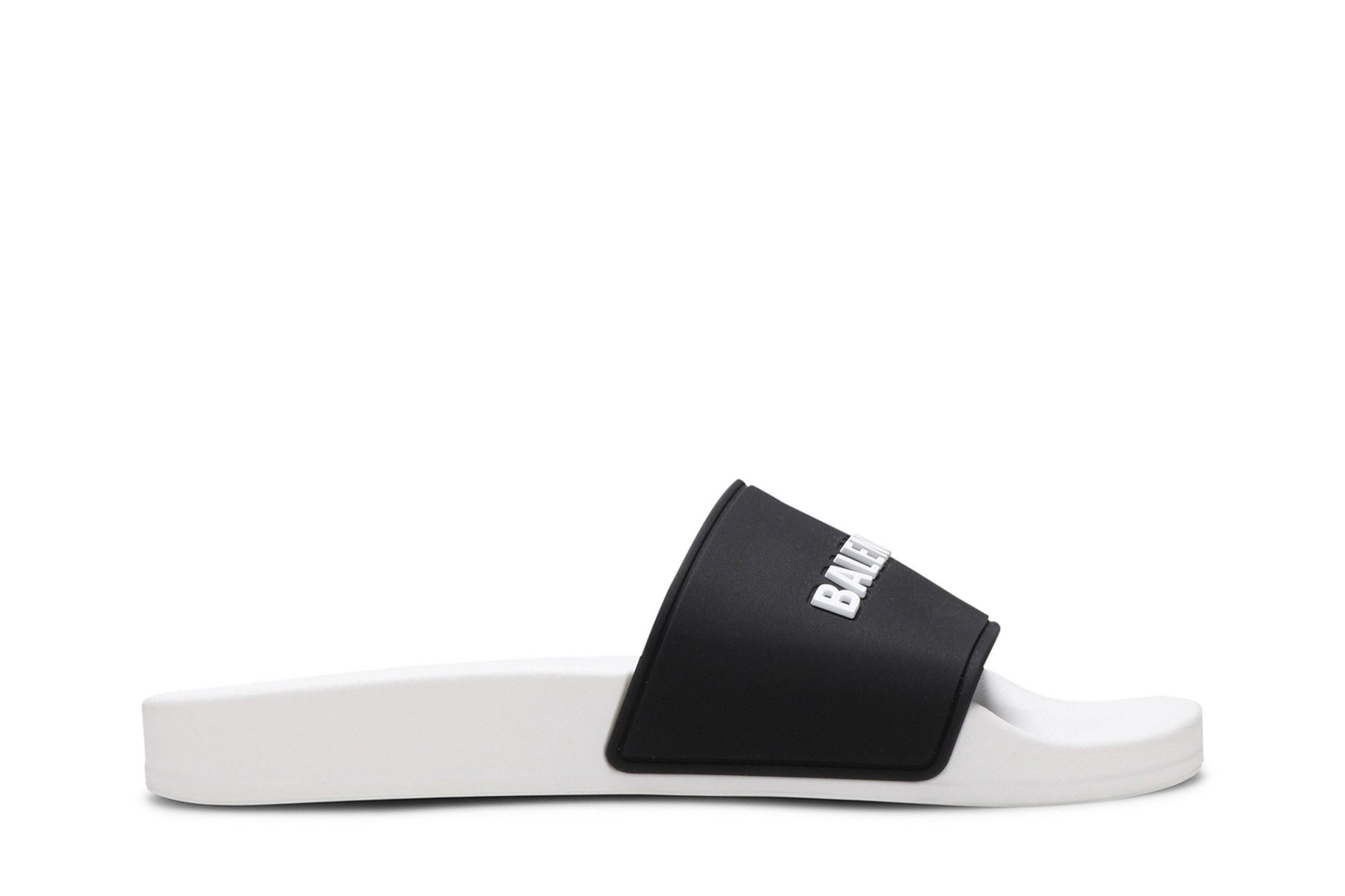 (Women) Balenciaga Pool Slides 'White Black'  565547-W1S88-9010