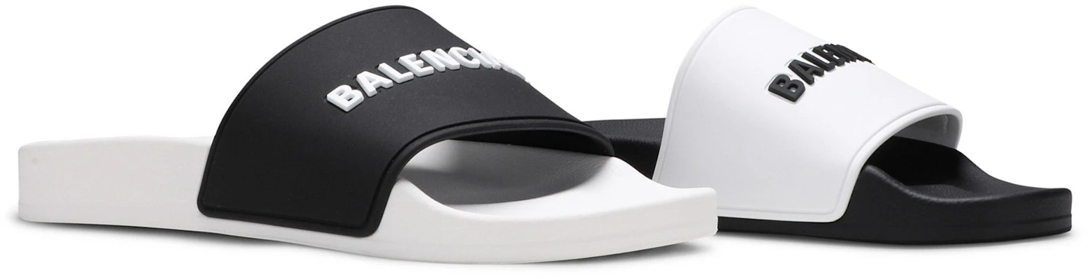 (W) Ciabatte Balenciaga Pool ''Bianco Nero'' 565547-W1S88-9010 Cheap (W) Ciabatte Balenciaga Pool ''Bianco Nero'' 565547-W1S88-9010