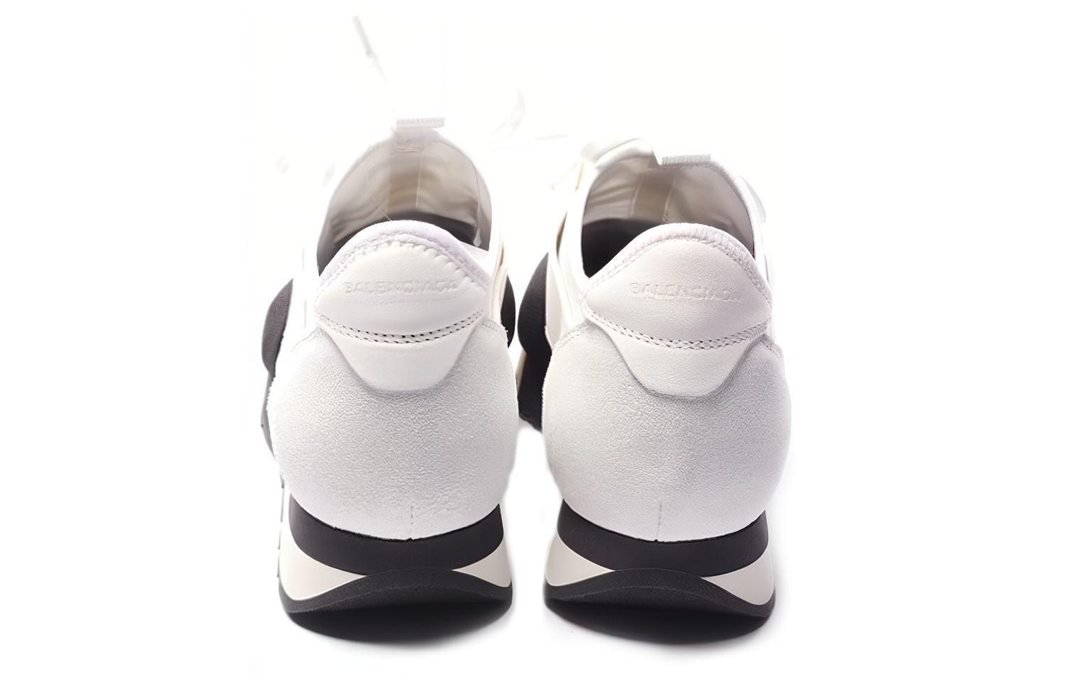 (W) Balenciaga Race RNNR 'White Black' 圖 3