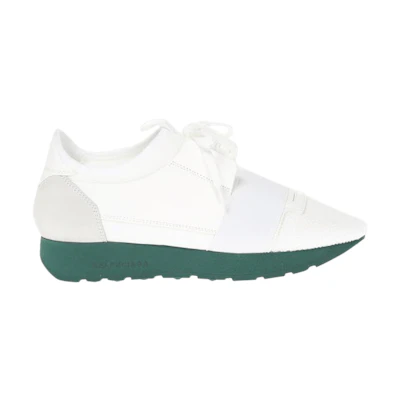 (W) Balenciaga Race RNNR 'White Green'