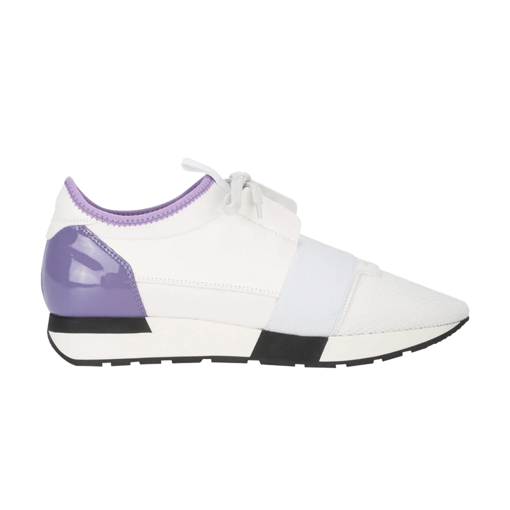 (Women) Balenciaga Race Runner 'White Lilac'  477283-W0YXN-9092
