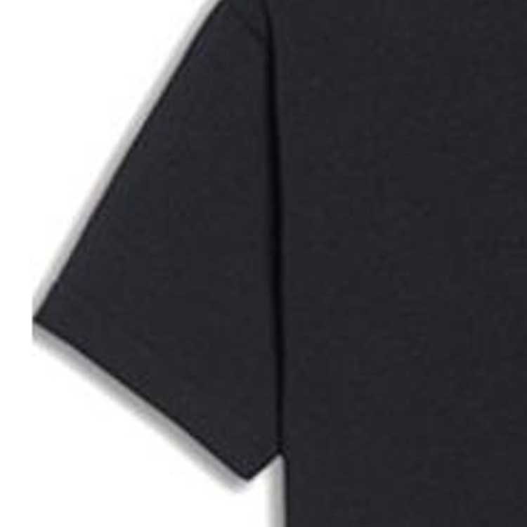 Details for (W) バレンシアガ レインボーグラデーションロゴ クルーネックTシャツ ブラック レギュラーフィット 570814TEV531000