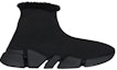 Order (W) Balenciaga Recycled Speed 2.0 Sneaker 'Hitam' 669789-W2DI3-1000