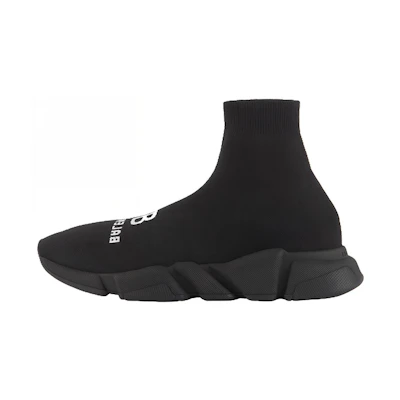 (W) Balenciaga Recycled Speed Sneaker 'Black'