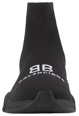 (W) 巴黎世家再生料黑色速度运动鞋 617192-W2A51-1000 Order (W) 巴黎世家再生料黑色速度运动鞋 617192-W2A51-1000
