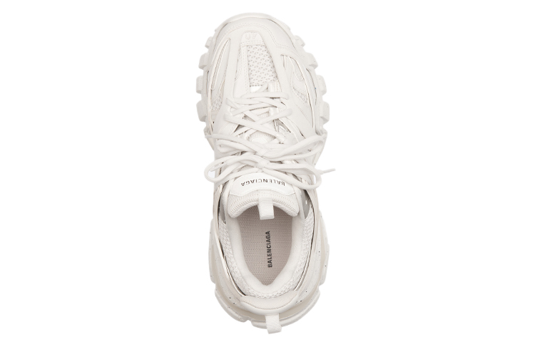 Shop (W) Balenciaga Recycled Track Sneaker 'Putih' 542436-W3FE3-9000
