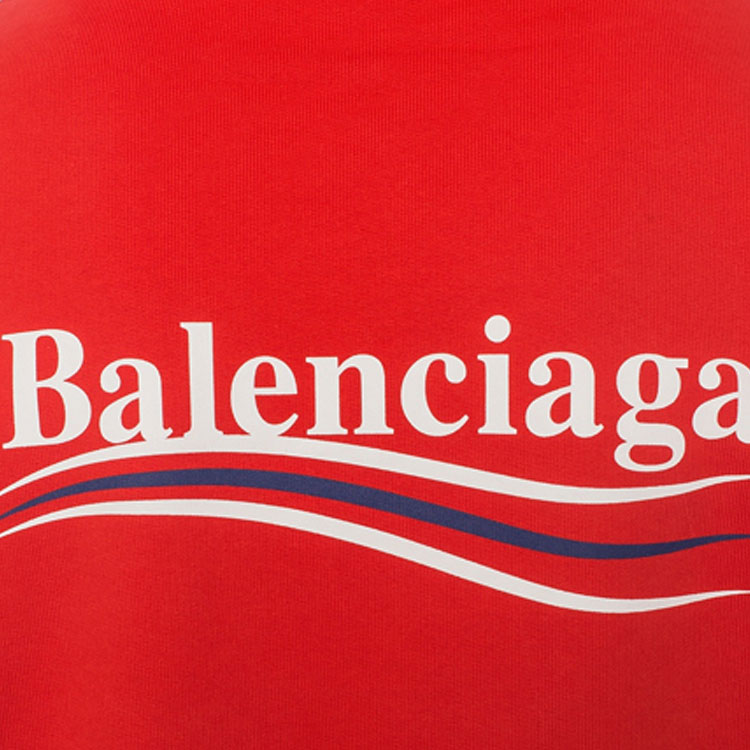 (Women) Balenciaga Red Coca-Cola Wave Hoodie Regular Fit 556103TBV146403 圖 6