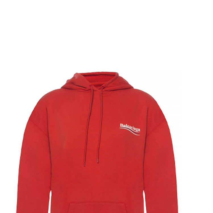 (Women) Balenciaga Red Coca-Cola Wave Hoodie Regular Fit 556103TBV146403 圖 7