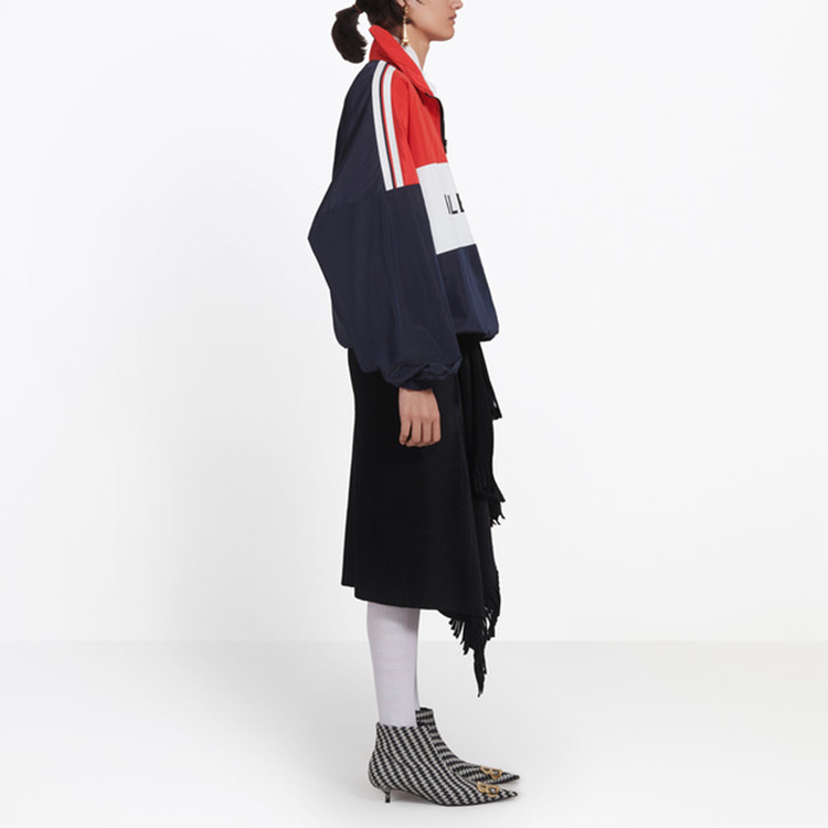 Shop (W) Balenciaga 紅色Logo拉鍊外套 528638TYD368093