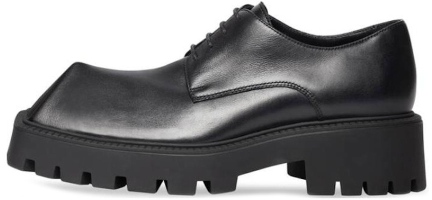 (Women) Balenciaga Rhino Derby Shoes 'Black Smooth Calfskin' 712391WBB501000 Buy (Women) Balenciaga Rhino Derby Shoes 'Black Smooth Calfskin' 712391WBB501000
