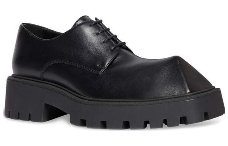 Order (W) Zapatos Balenciaga Rhino Derby 'Negro Cuero Liso' 712391WBB501000