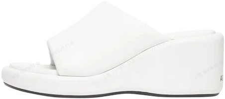 (Women) Balenciaga Rise Leather Wedge 'White Black' 694082WBDA19010 (Women) Balenciaga Rise Leather Wedge 'White Black' 694082WBDA19010