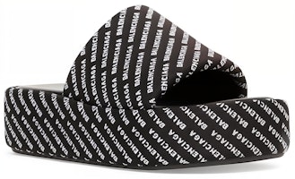 (W) Balenciaga Rise Plataforma Slide 'Estampado Total - Negro Blanco' 656988-W2EK0-1090 Lookbook (W) Balenciaga Rise Plataforma Slide 'Estampado Total - Negro Blanco' 656988-W2EK0-1090