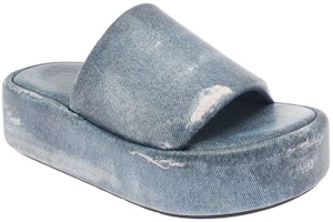 (W) Sandalias Balenciaga Rise 'Cuero Estampado Denim'. 656960WBMA14000 Lookbook (W) Sandalias Balenciaga Rise 'Cuero Estampado Denim'. 656960WBMA14000