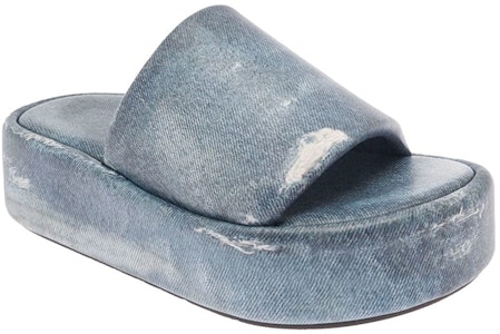 (W) Sandal Balenciaga Rise 'Kulit Cetakan Denim' 656960WBMA14000 Lookbook (W) Sandal Balenciaga Rise 'Kulit Cetakan Denim' 656960WBMA14000