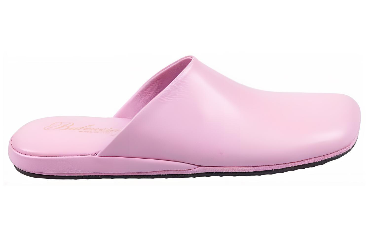 (W) Balenciaga Round-Toe Slip-On Mules 'Pink' 圖 2
