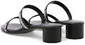 Purchase (Women) Balenciaga Round 40mm Sandals 'Black' 695000WCAE11090
