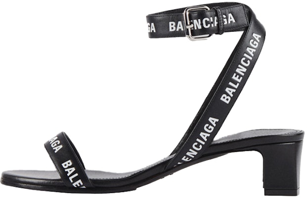 (Women) Balenciaga Round Cowhide Sandals Black 612093WBAE11090 Buy (Women) Balenciaga Round Cowhide Sandals Black 612093WBAE11090