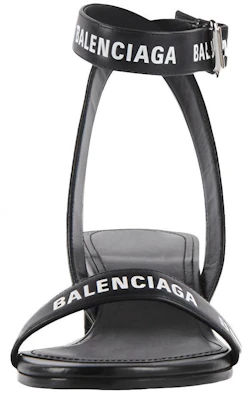 (W) Balenciaga Ronde Sandalen Zwart Leer 612093WBAE11090 Lookbook (W) Balenciaga Ronde Sandalen Zwart Leer 612093WBAE11090