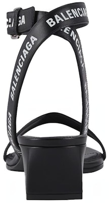 (Women) Balenciaga Round Cowhide Sandals Black 612093WBAE11090 Shop (Women) Balenciaga Round Cowhide Sandals Black 612093WBAE11090