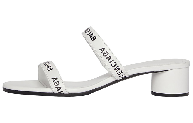 Buy (Women) Balenciaga Round Heel Sandal 'Smooth Calfskin White' 695000WCAE19010