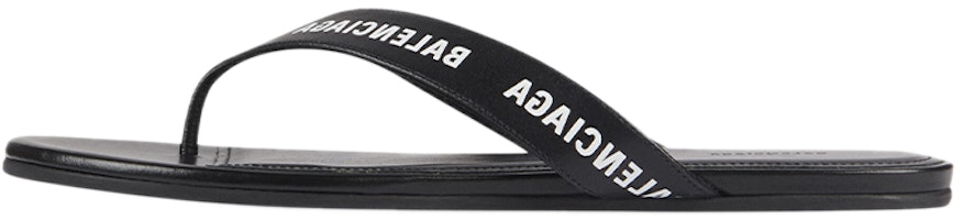 (Women) Balenciaga Round Printing Calfskin Sandals Black 613845WBAE11090 (Women) Balenciaga Round Printing Calfskin Sandals Black 613845WBAE11090