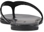 Purchase (Women) Balenciaga Round Printing Calfskin Sandals Black 613845WBAE11090