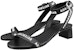 (W) Sandal Bulat Balenciaga Hitam Putih 630050WBAE11090