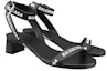 Lookbook (W) Sandal Bulat Balenciaga Hitam Putih 630050WBAE11090
