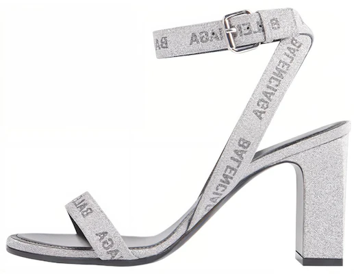 (W) Balenciaga Ronde Pailletten Enkelband Hoge Hakken ''Zilver'' 616271W2AH08010 Buy (W) Balenciaga Ronde Pailletten Enkelband Hoge Hakken ''Zilver'' 616271W2AH08010