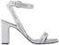 (Women) Balenciaga Round Sequin Ankle-Strap High Heels 'Silver' 616271W2AH08010