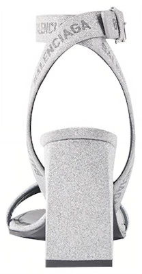(W) Balenciaga Ronde Pailletten Enkelband Hoge Hakken ''Zilver'' 616271W2AH08010 Shop (W) Balenciaga Ronde Pailletten Enkelband Hoge Hakken ''Zilver'' 616271W2AH08010