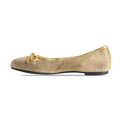 (W) Balenciaga Round Toe Low Top 'Gold'