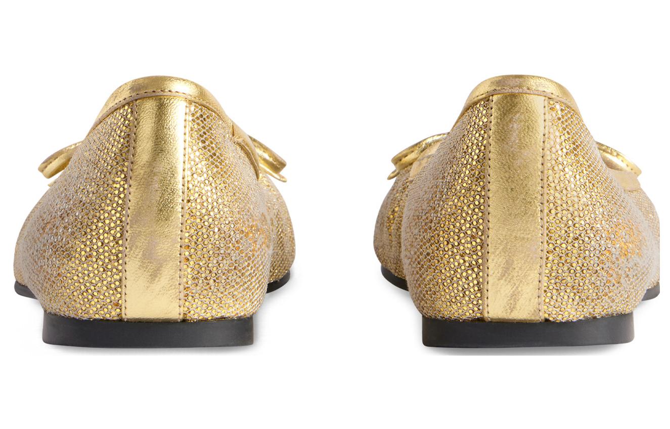 (W) Balenciaga Round Toe Low Top 'Gold' 圖 3