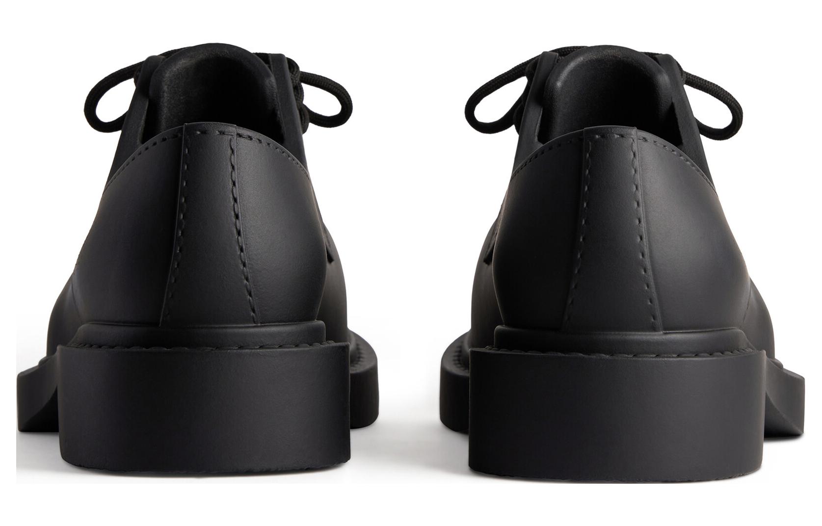 (W) Balenciaga Rubber 'Simple Trendy Casual Flat - Black' 圖 4
