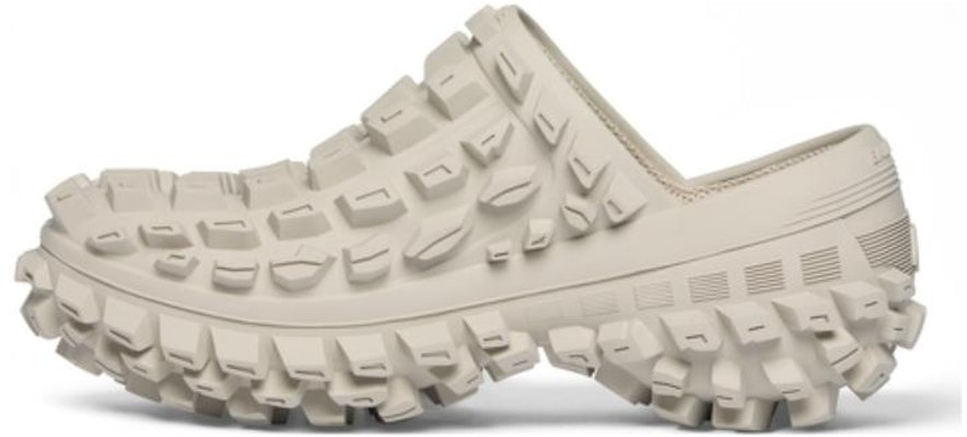 (Women) Balenciaga Rubber Open-Toe Flat Gray 'Fashion Slide' 735250W3CV29700 Buy (Women) Balenciaga Rubber Open-Toe Flat Gray 'Fashion Slide' 735250W3CV29700