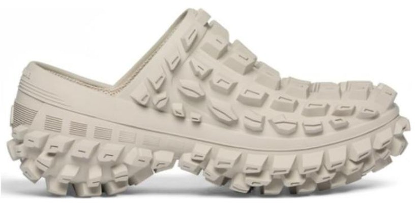 (Women) Balenciaga Rubber Open-Toe Flat Gray 'Fashion Slide' 735250W3CV29700 Order (Women) Balenciaga Rubber Open-Toe Flat Gray 'Fashion Slide' 735250W3CV29700