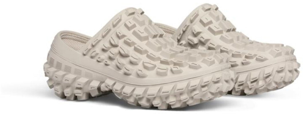 (Women) Balenciaga Rubber Open-Toe Flat Gray 'Fashion Slide' 735250W3CV29700 Lookbook (Women) Balenciaga Rubber Open-Toe Flat Gray 'Fashion Slide' 735250W3CV29700
